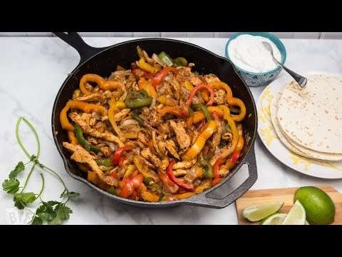 The Best Mexican Chicken Fajitas Recipe- Cooking Chicken Fajitas My Way