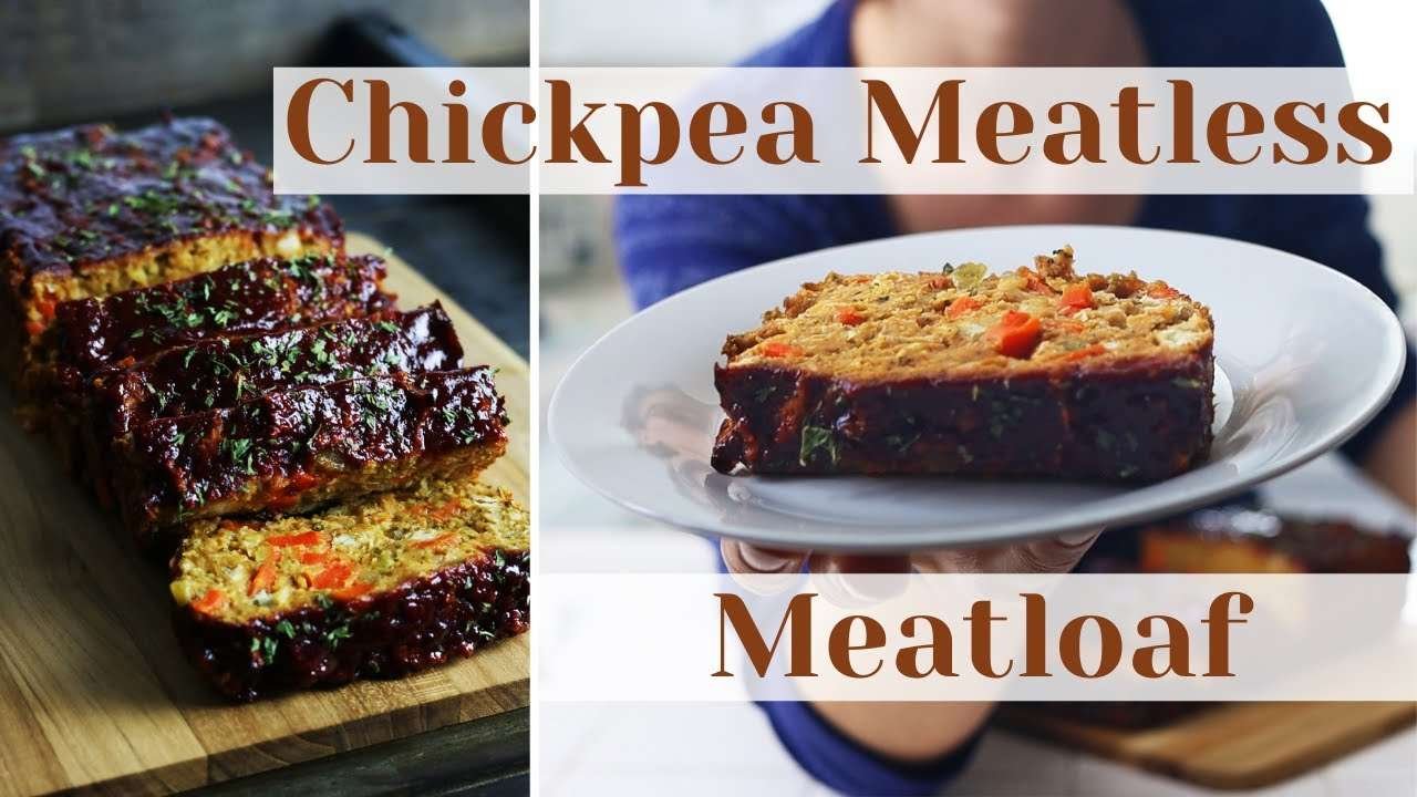 Chickpea Meatless Meatloaf | Easy Plant Based Oil Free Recipe | Holiday Meals | WFPB Gluten Free