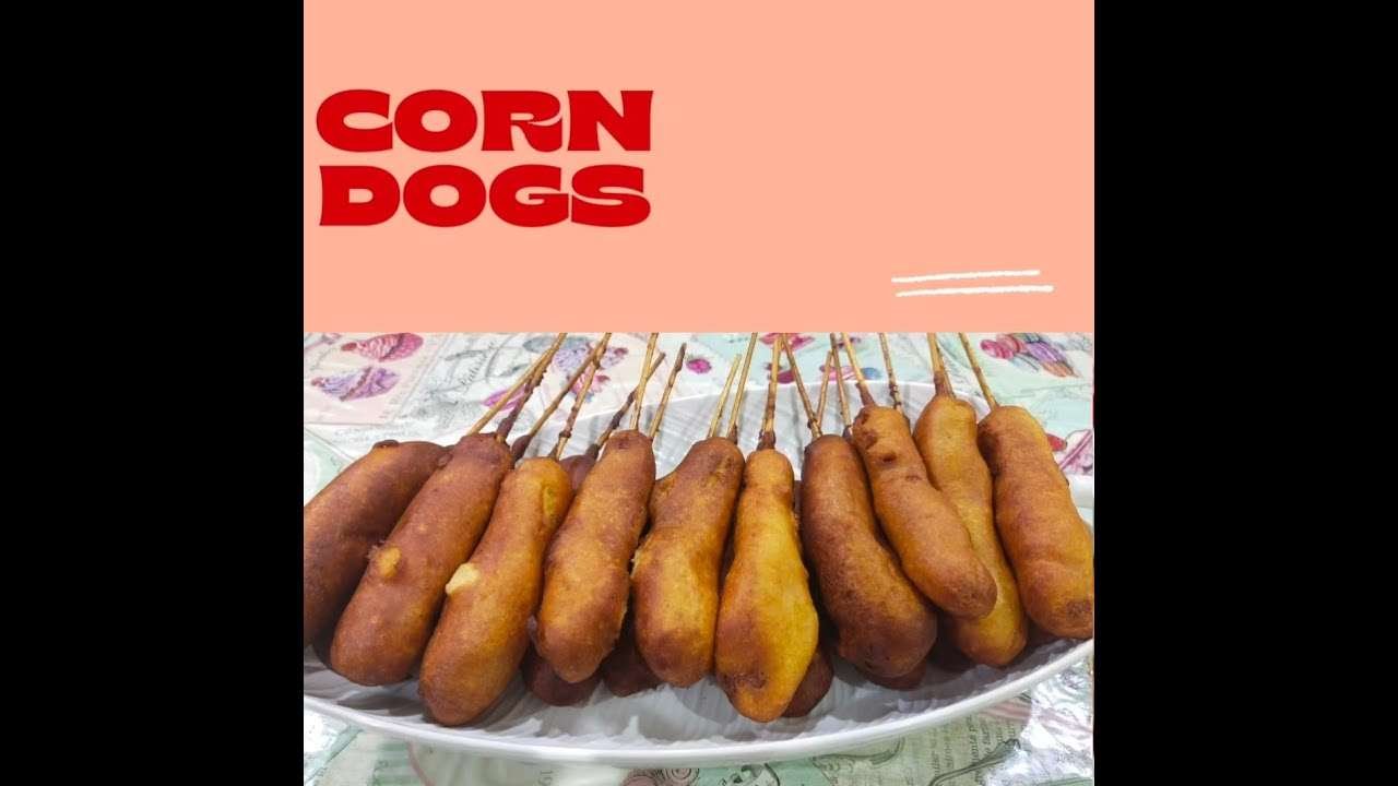 how to make corn dogs/homemade corn dogs