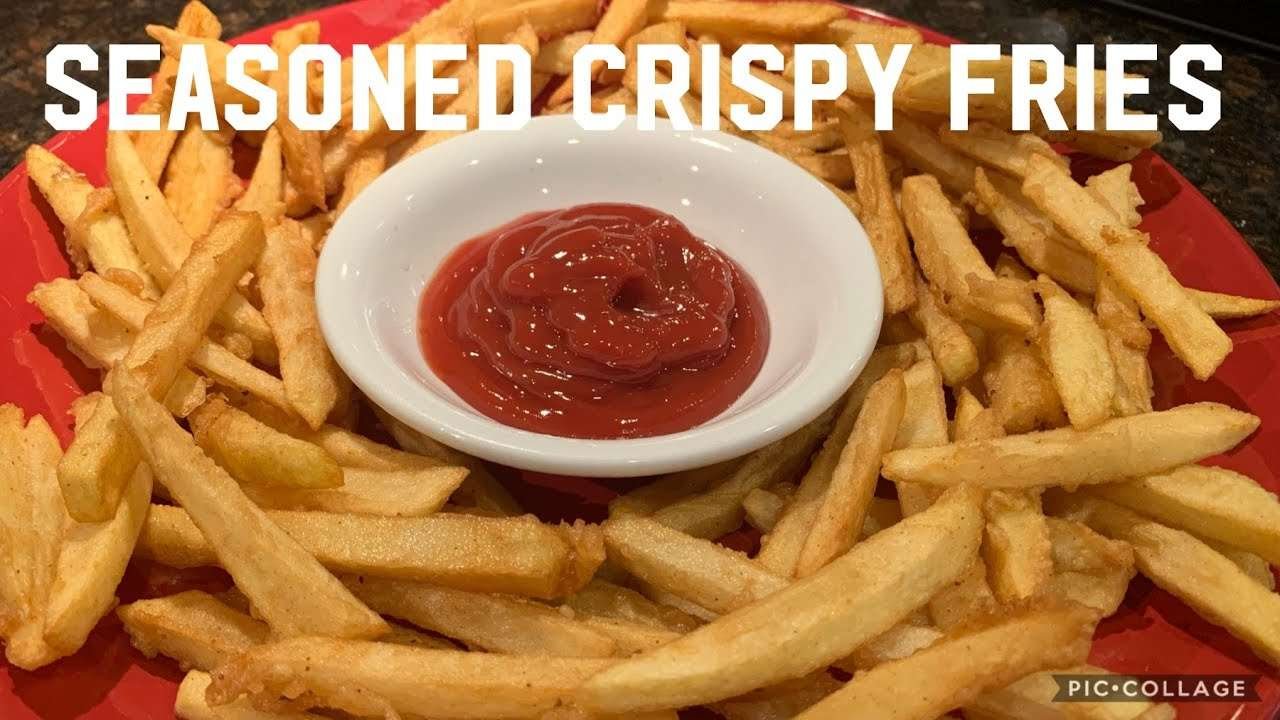 How To Make Crispy French Fries – Seasoned French Fries – Homemade Easy Recipe