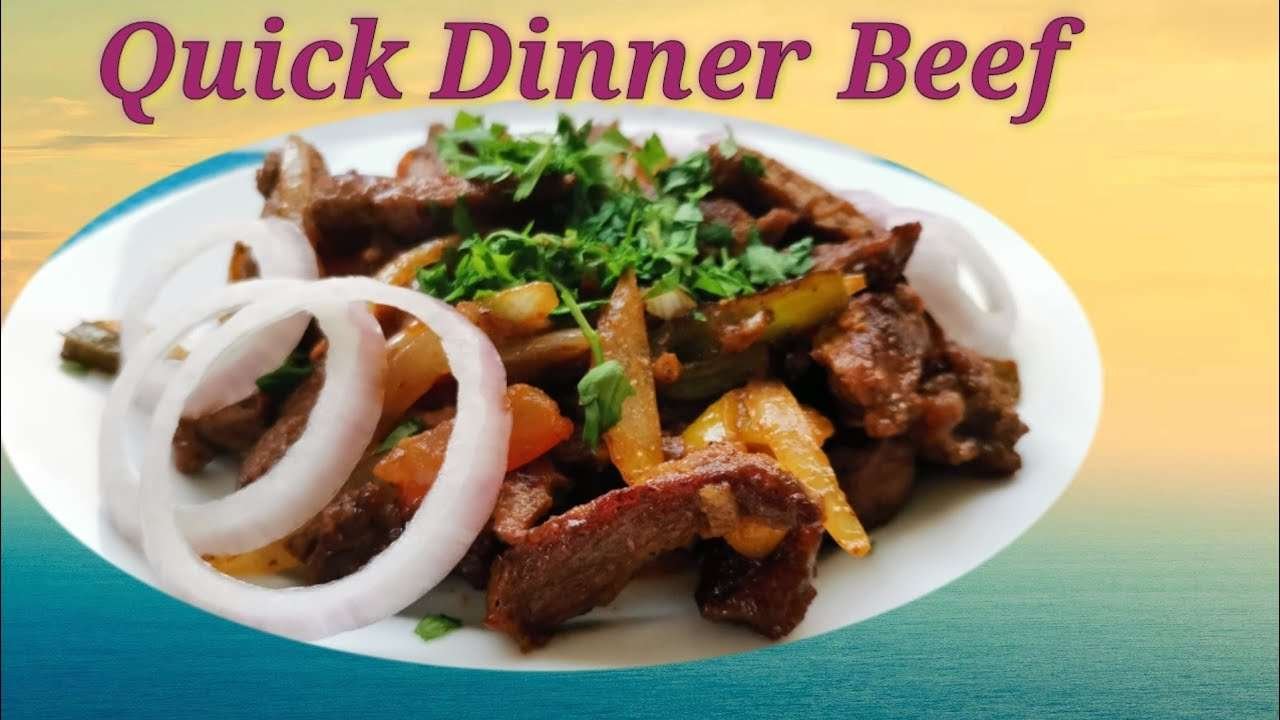 QUICK DINNER BEEF RECIPE/Beef Recipe/PurpleheartNj Ph