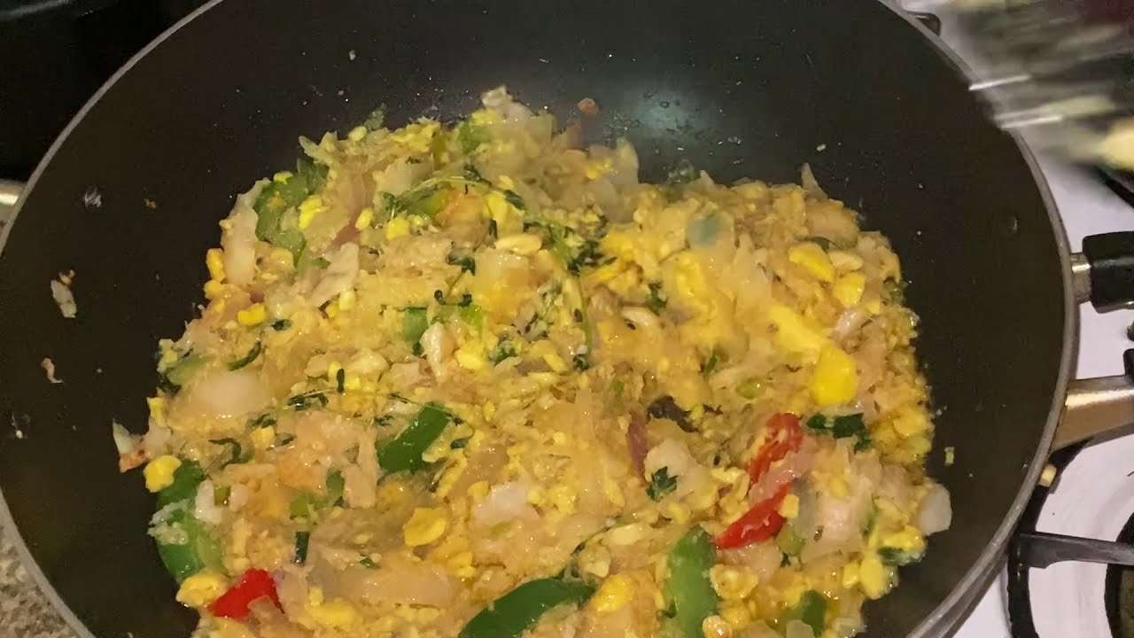 Ackee and Saltfish. Best Island recipe #breakfast, lunch and dinner #good food #how to cook #tiktok