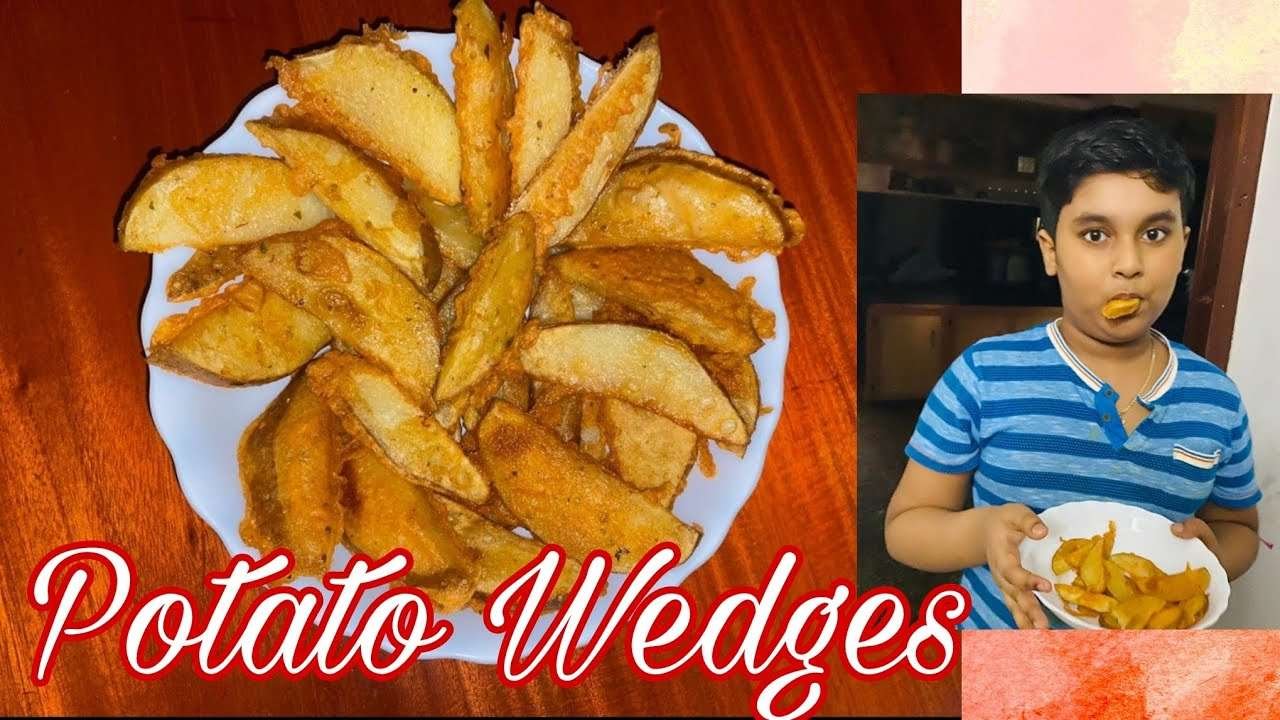 Homemade Potato Wedges || Easy & Crunchy Wedges || പൊട്ടറ്റോ വെഡ്ജസ് ഇനി വീട്ടിൽ തന്നെ ഉണ്ടാക്കാം ||