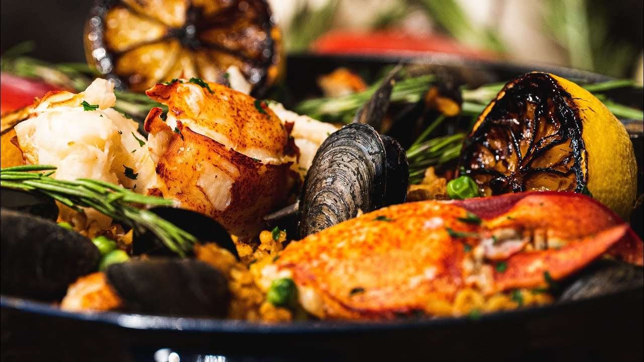 How to Make Lobster Paella from Scratch