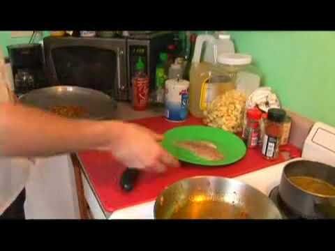 Chicken Paprikash: Cut Dill, Sauté Chicken