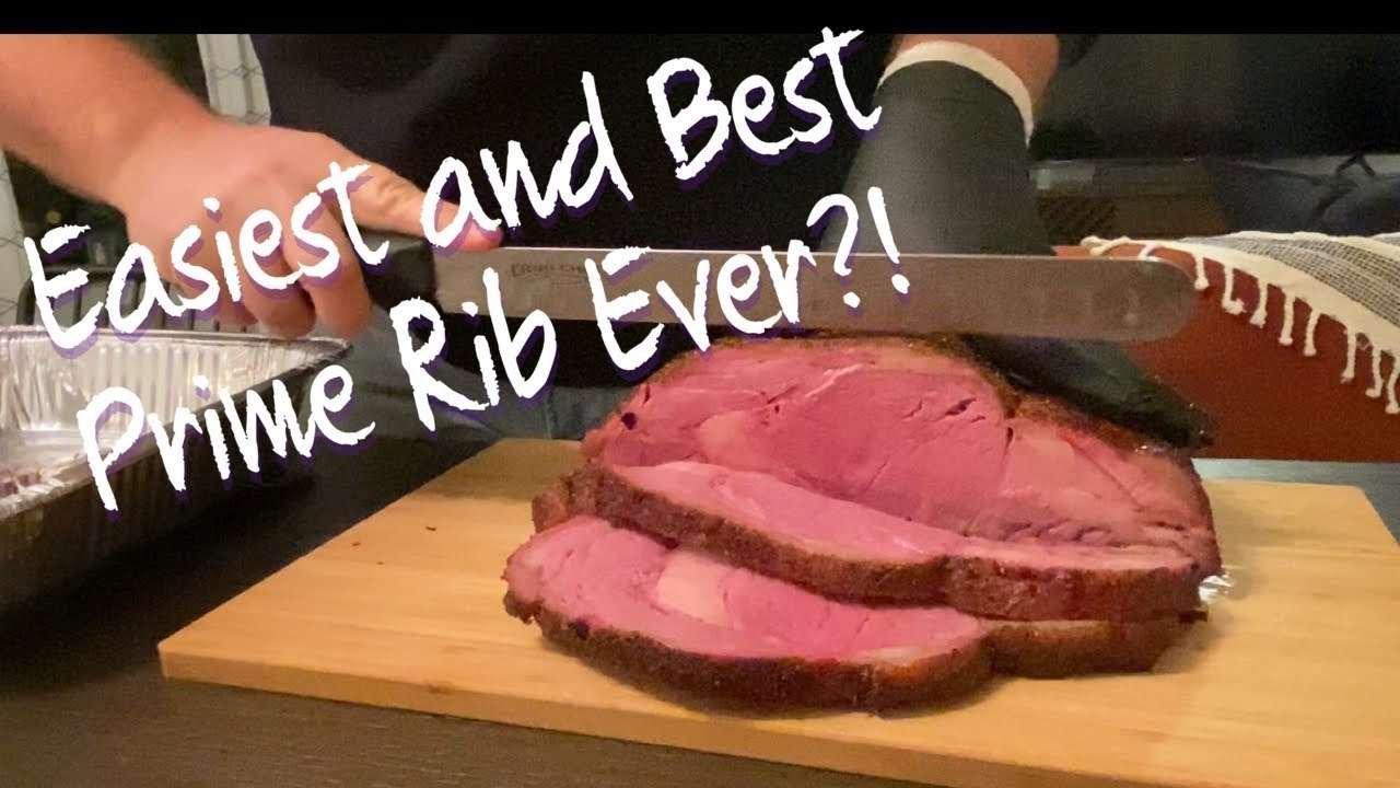 Prime Rib on the Pit Boss Austin XL SO EASY!!!! How To Recipe