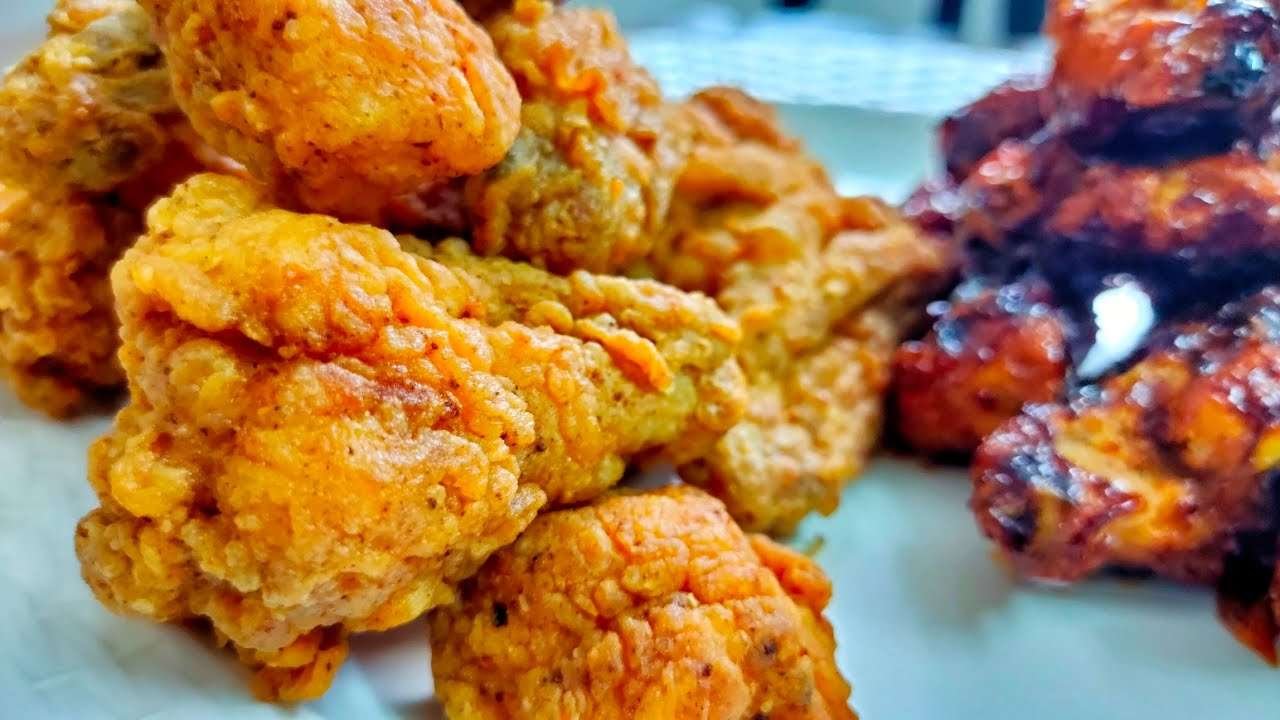 Fried Chicken Recipe in a Easy Way| KFC Chicken Recipe in Tamil🍗🍗🍗 | Chicken Wings | Eng Sub