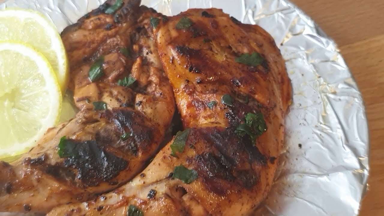 Grilled Chicken Legs Easy recipe By Kitchen With Ambiha