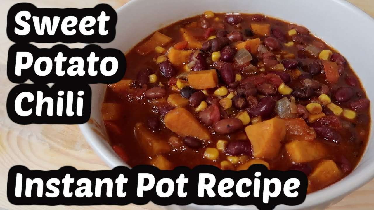 Sweet Potato Chili | Instant Pot Recipe