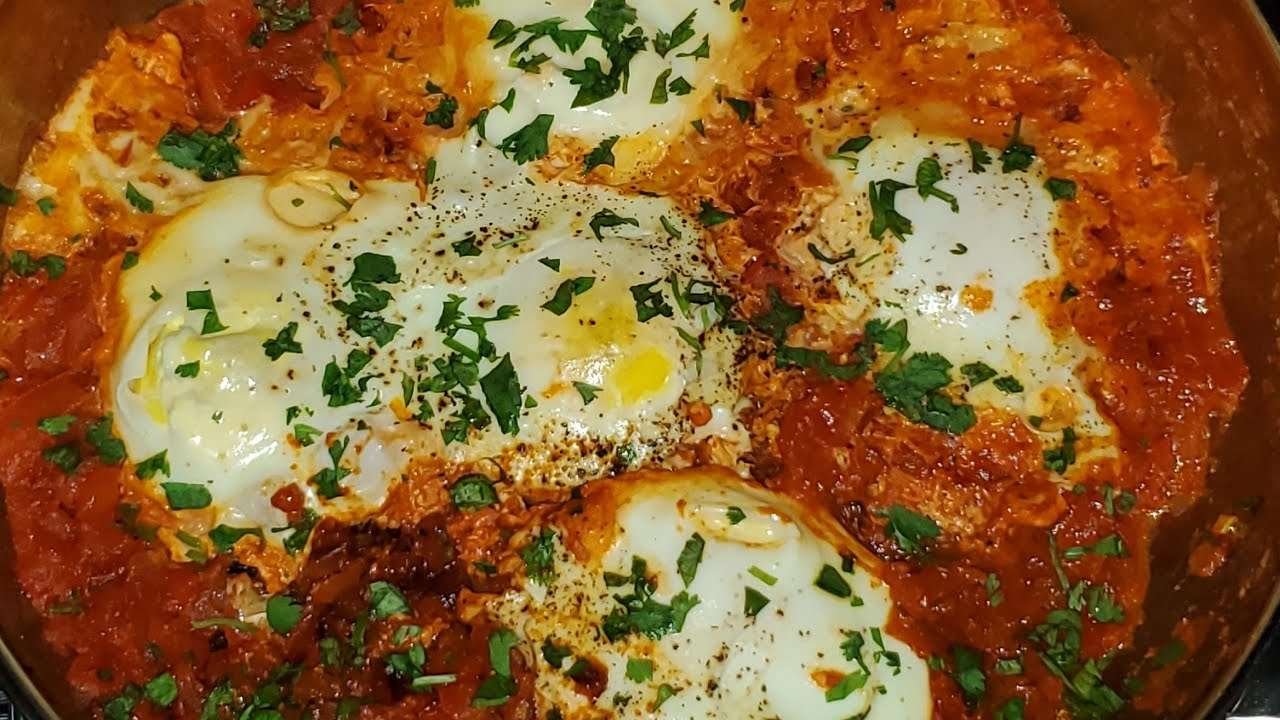 Shakshuka Recipe | Breakfast Recipe || Turkish Menemen Recipe | Randhansala |