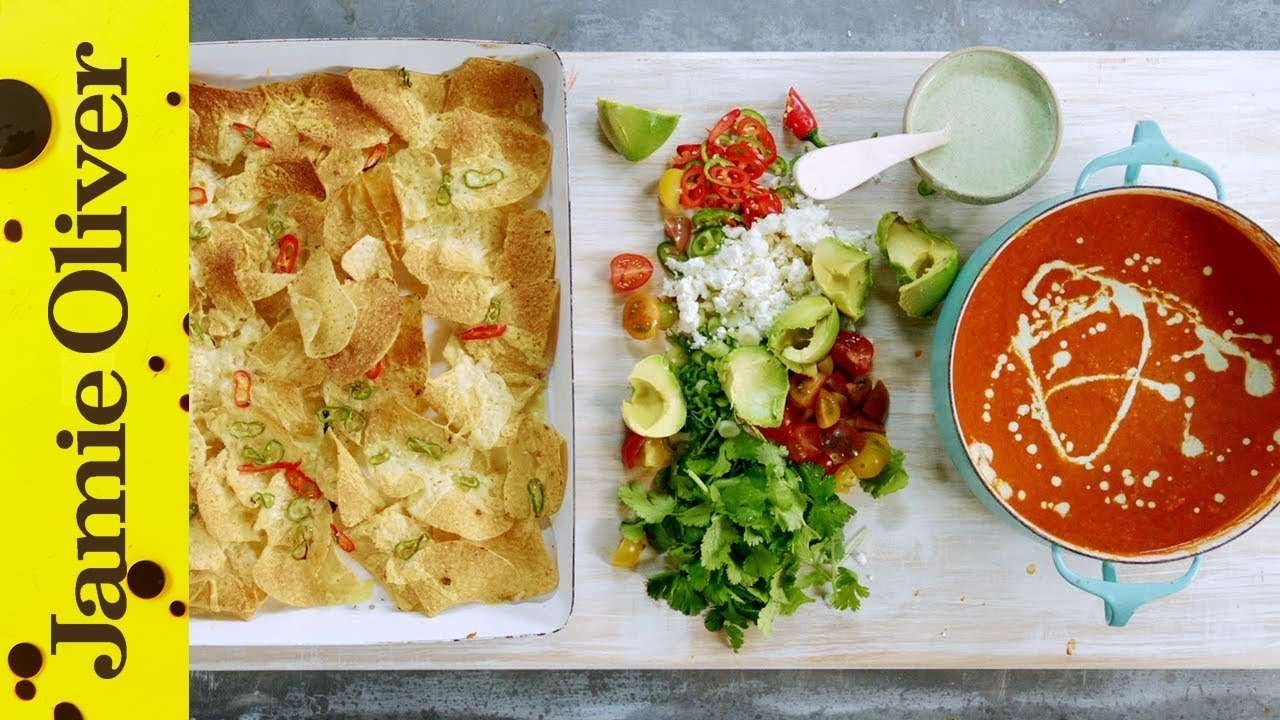 Jamie’s Mexican Tomato Soup