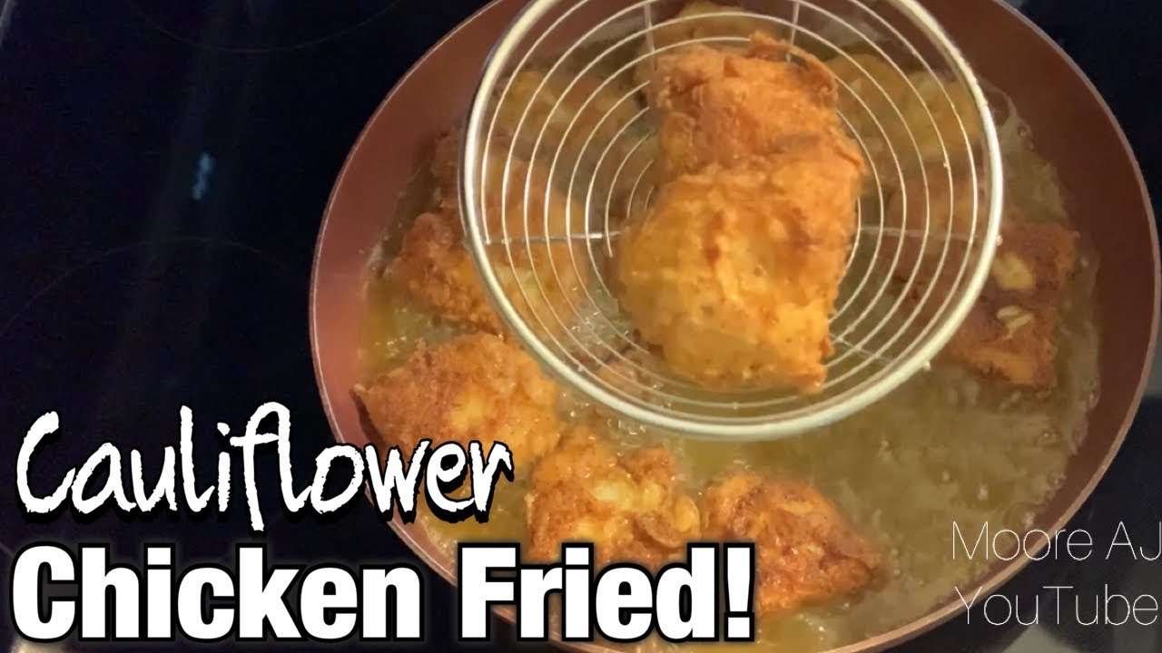 How to Make Chicken Fried Cauliflower Wings | Crispy Fried Cauliflower | Easy Recipe!