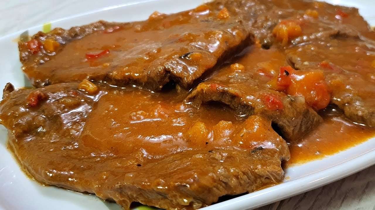 JUNEĆE ŠNICLE U SAFTU – Nevjerovatno mekane | Junetina za koju vam neće trebati nož | 4K