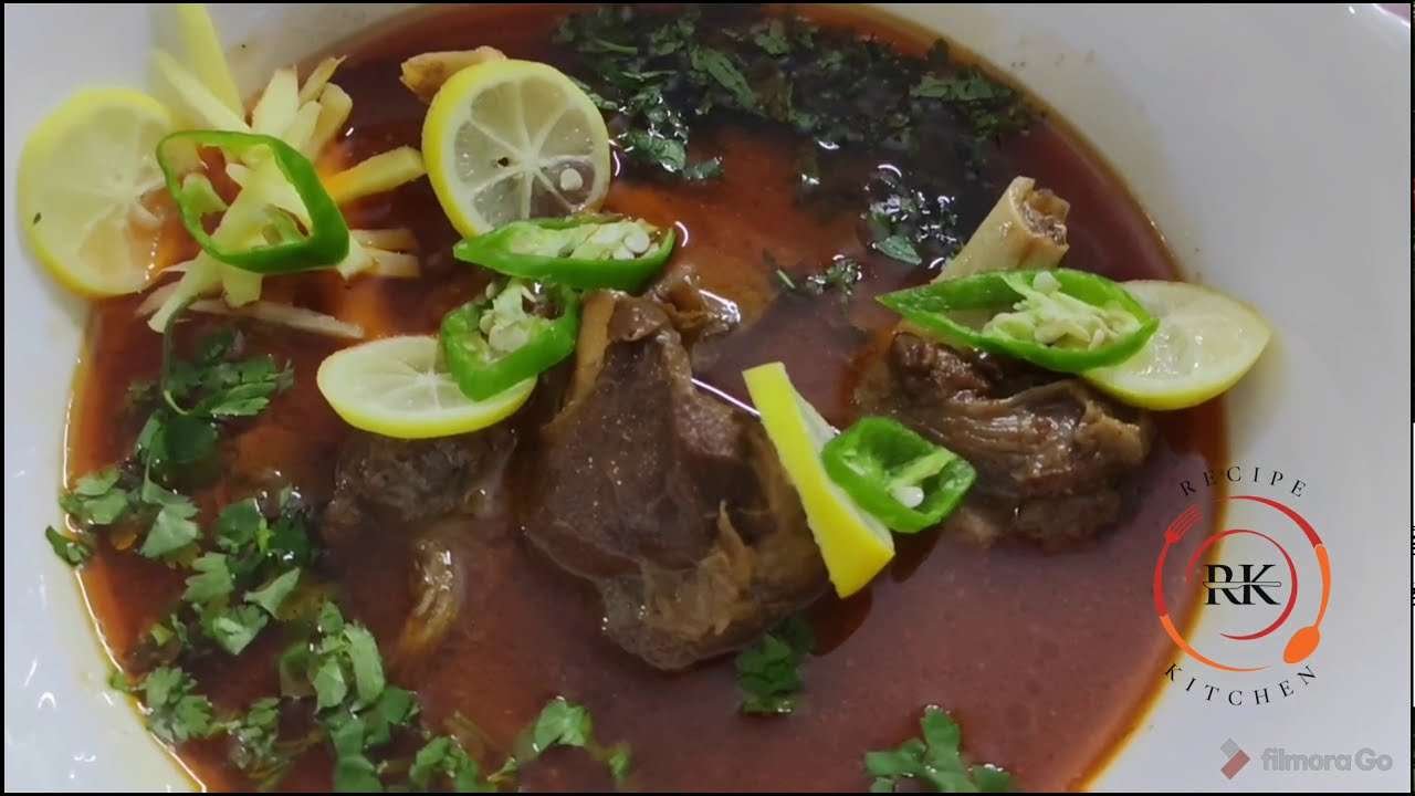 Mutton Nalli Neehari Recipe (Most Easy Nihari Recipe on YouTube with Eng Subs)| Recipe Kitchen