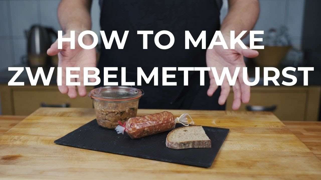 Zwiebelmettwurst – A Classic German Spread With Onions