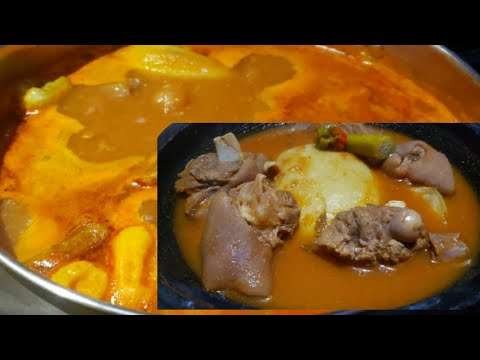 Goat meat light soup #vlogmasday15 #vlogmas2020