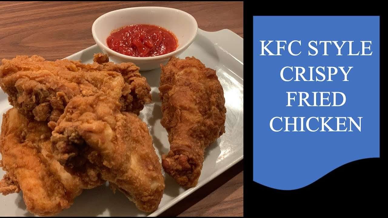 KFC Style CRISPY FRIED CHICKEN RECIPE |How to make KFC Crispy Spicy Chicken Recipe at home
