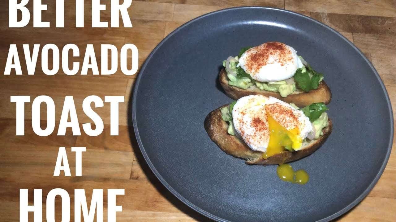 Better Avocado Toast at Home #Shorts