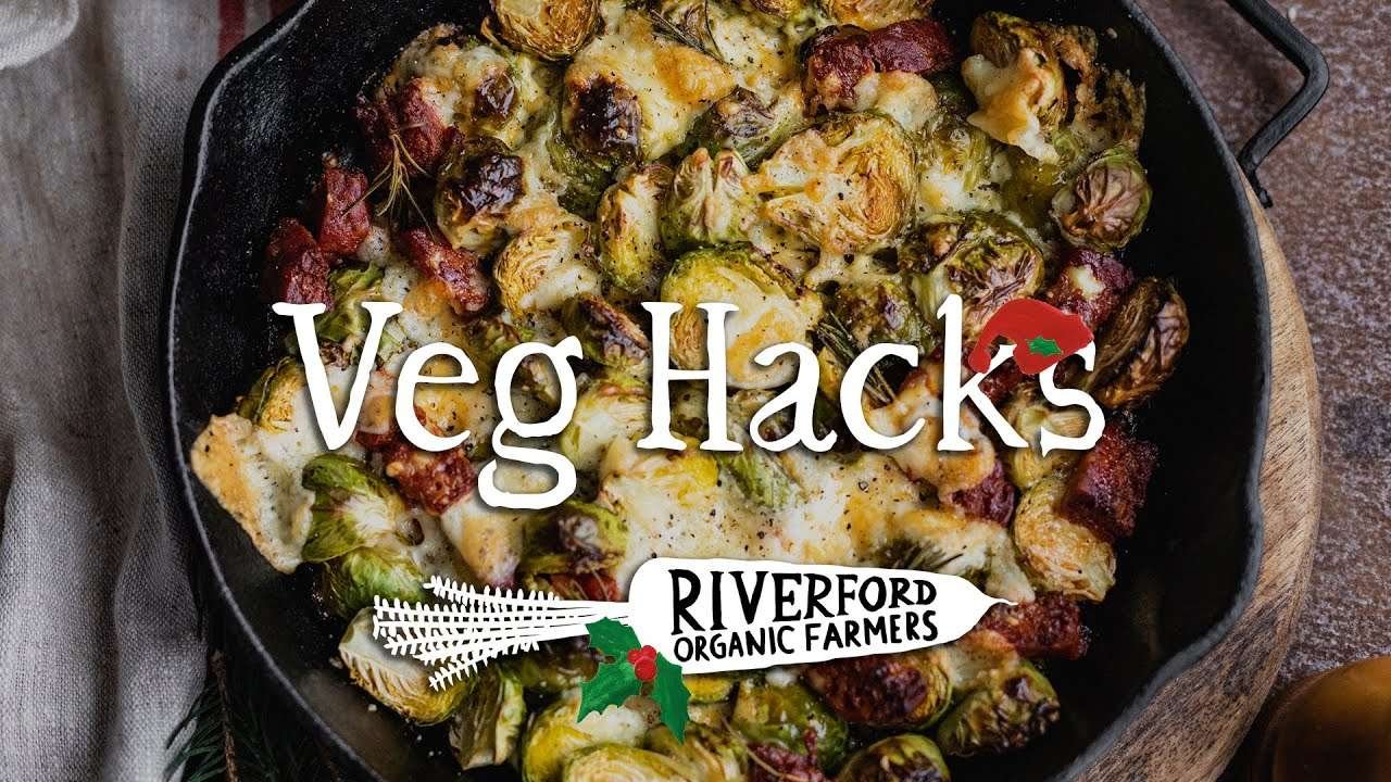 Spanish Sprouts with Chorizo | 12 Hacks of Christmas | VEG HACKS