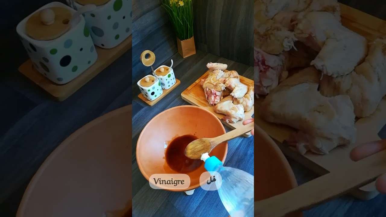 chicken wings accompagnés de pomme de terre au four 🍗