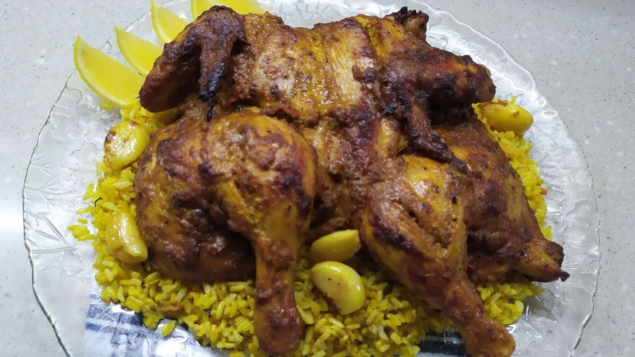 Baked Peri-Peri Chicken with Turmeric Rice by Lorie's Cooking