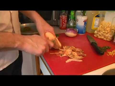 Chicken Paprikash: Peel Sweet Potatoes & Turnips