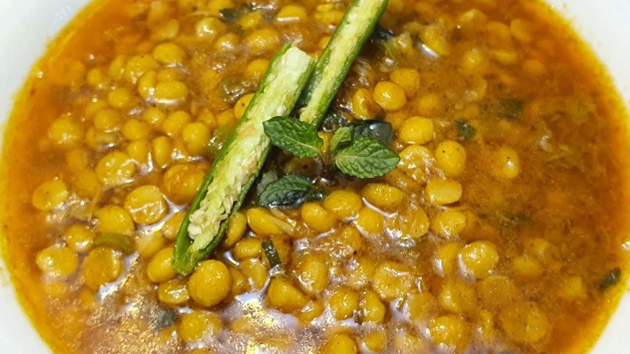 Chana Daal Recipe l Easy Split Chickpea Curry Recipe By Food Stories l Chana Dal l