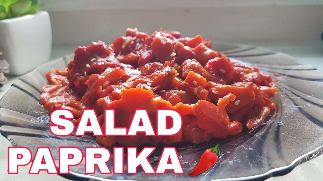 SALAD PAPRIKA VERY HEALTHY🌶BELL PEPPER/CAPSICUM
