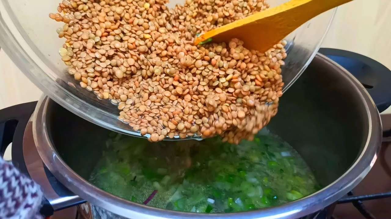 Best Lentil Recipe Soup Moroccan 🔝👌 ASMR RECIPE