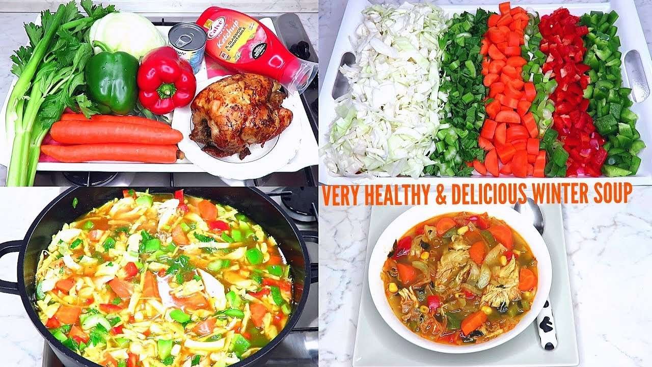 Lose some extra pounds with this healthy and delicious winter vegetable soup.