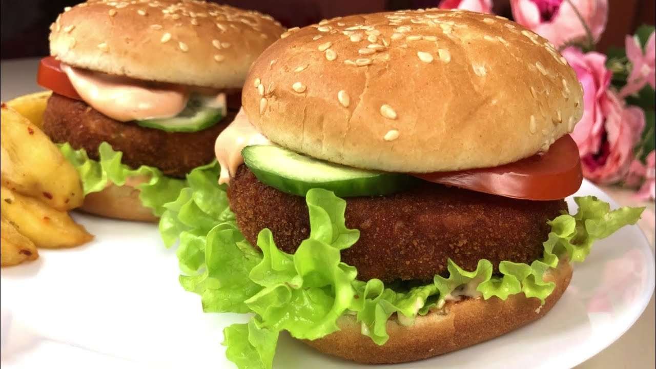 Crispy Chicken pattie burger|#shorts supper easy burger recipe I just 1 mints