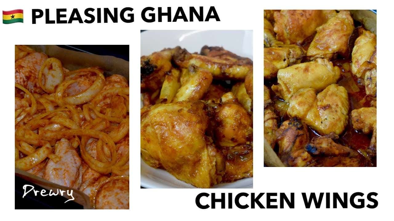 FOODMAS#4: PLEASING GHANA OVEN BAKED CHICKEN WINGS