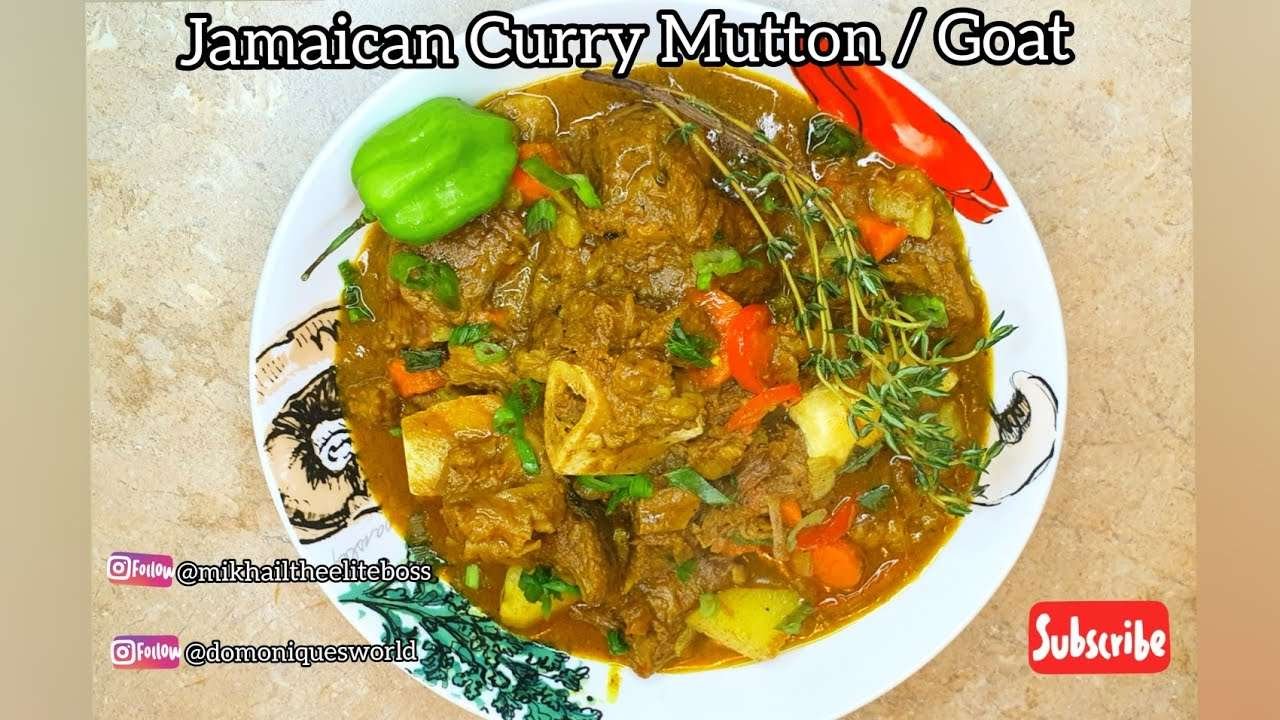 Jamaican Curry Mutton  | Caribbean Food | Best Curry Mutton Recipe |