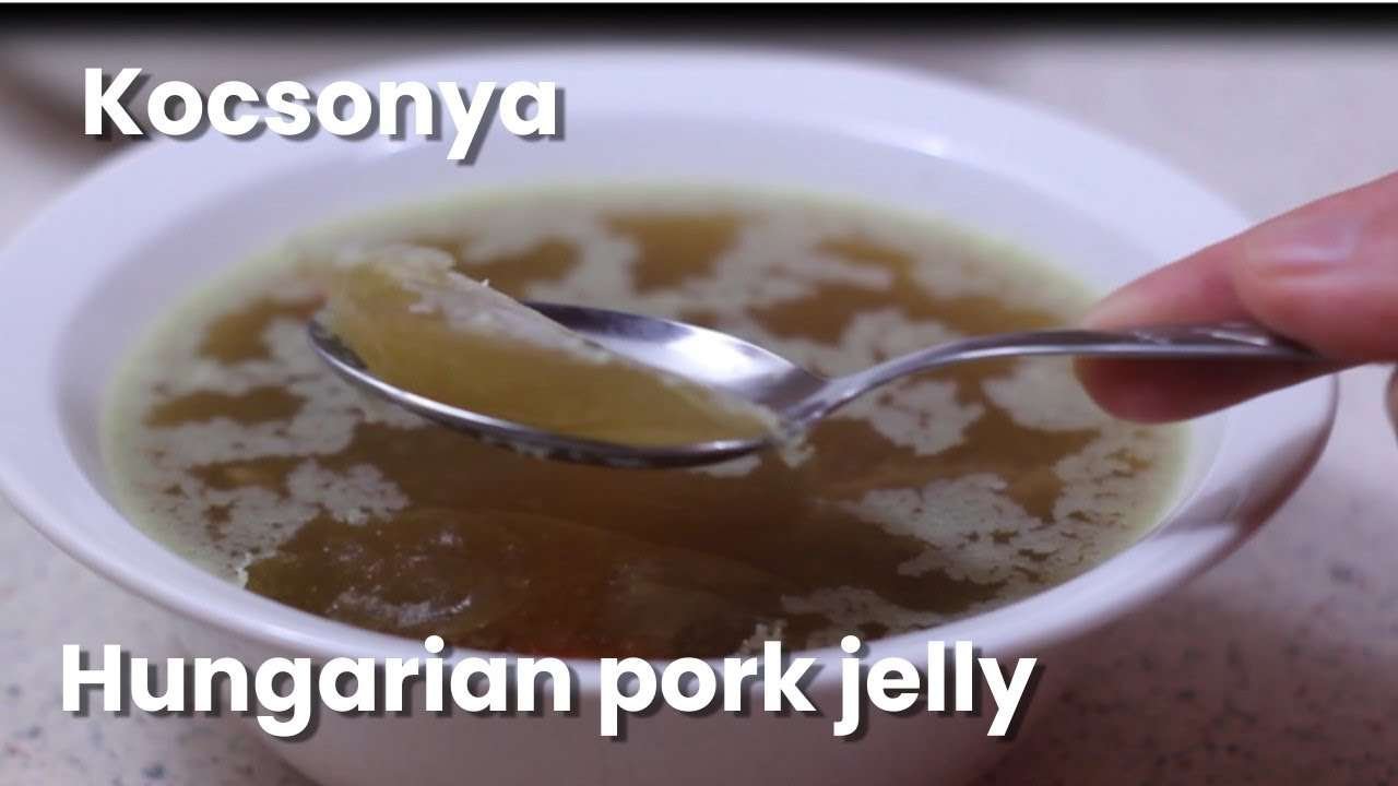 #98 – Kocsonya recept – Hungarian pork jelly recipe