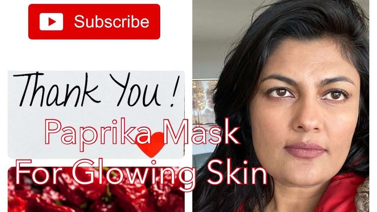 Glowing Skin Paprika Powder Mask Skincare
