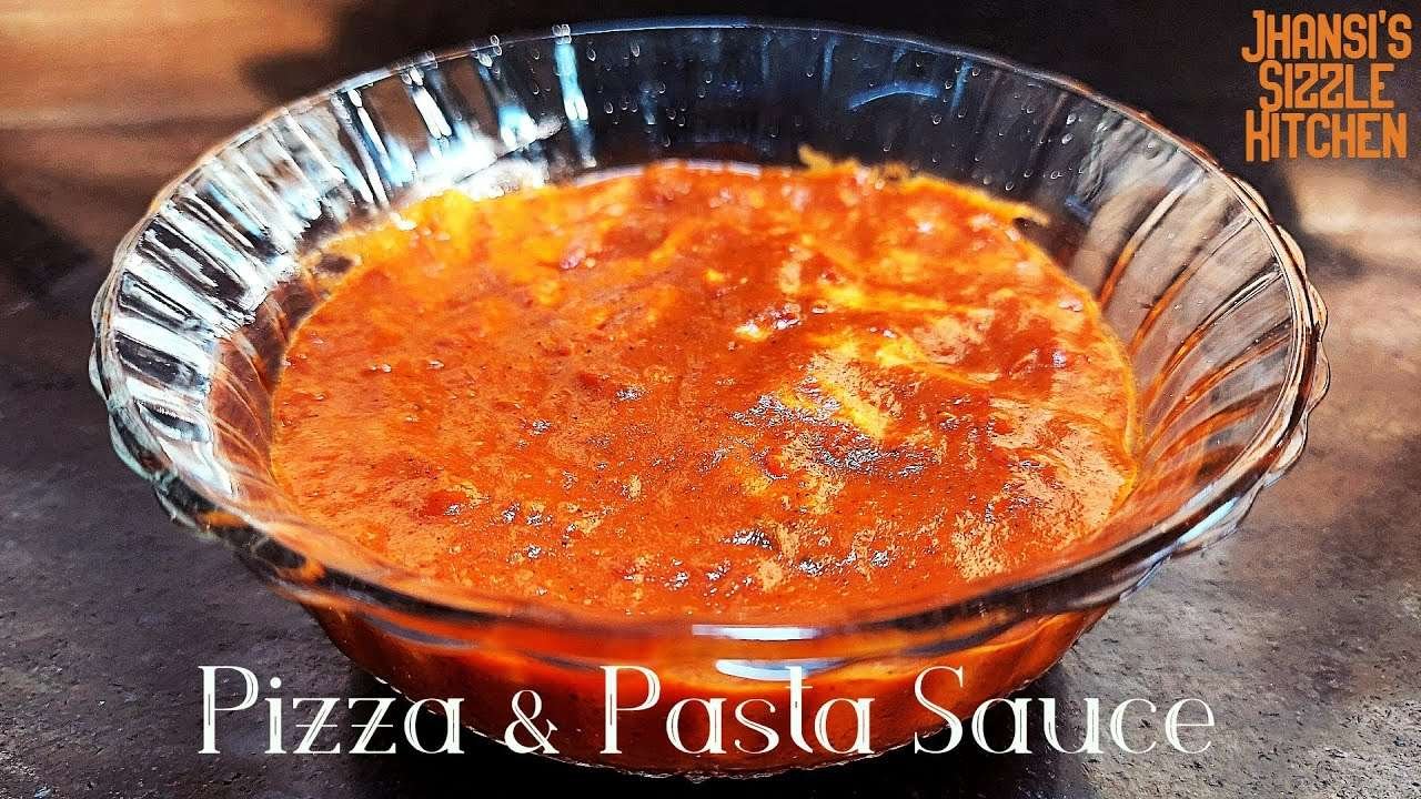 Pizza & Pasta Sauce 🍕 Quick, easy and tasty homemade sauce 1-minute recipe video #Food #Base #Shorts