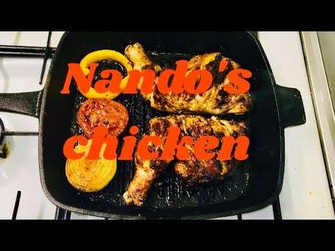 NANDO'S CHICKEN WITH YELLOW RICE  #HOMADE PERI-PERI CHICKEN#