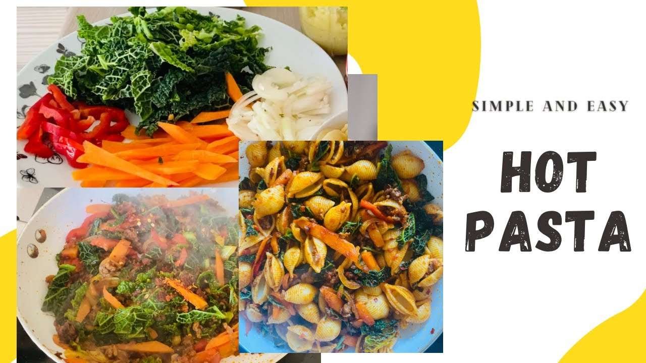 Easy cooking/Easy pasta recipe/Spicy food/How to make pasta/Simple cooking recipes for beginners
