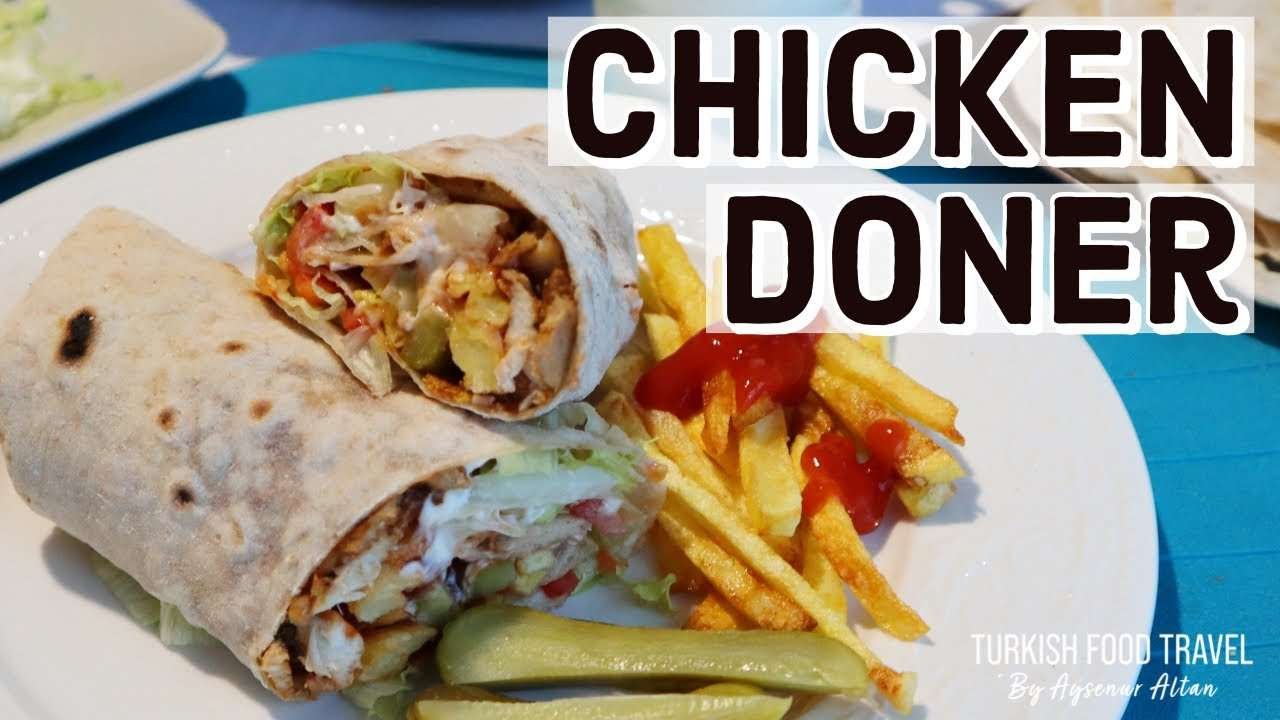 Chicken Doner & Lavash Bread Recipe | Turkish Street Food