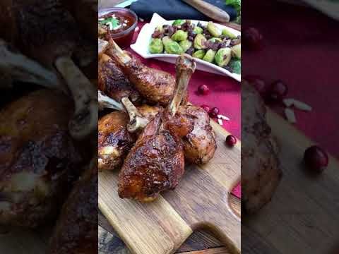 Grilled Turkey Legs – Drumsticks