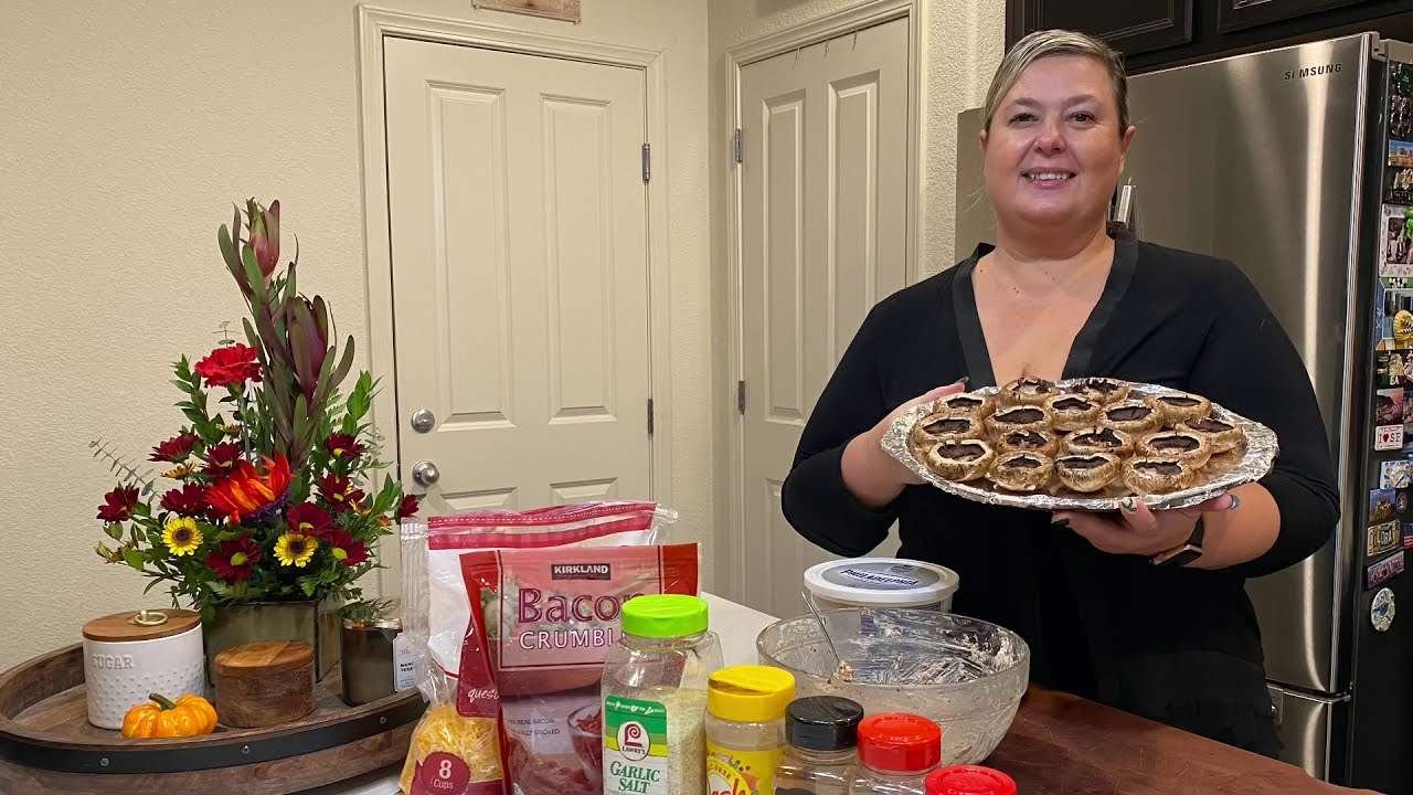 STUFFED MUSHROOMS | HOW TO MAKE BEST STUFFED MUSHROOM RECIPE