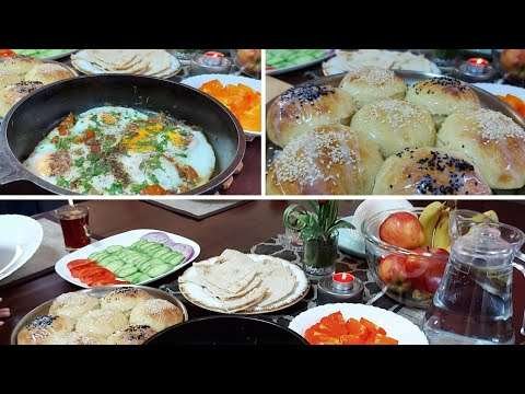 starting of winter/honeycomb bread  /shakshuka recipe/relaxing cooking vlog