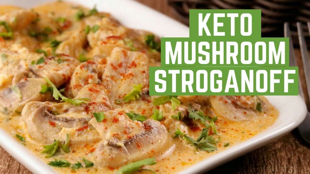 The Best Mushroom Stroganoff Vegan Recipe | Keto Approved