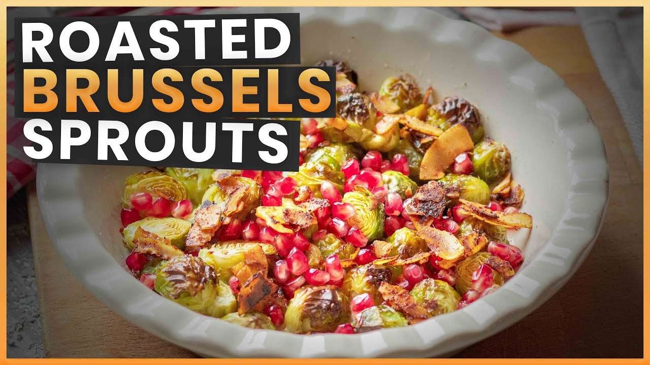 ROASTED BRUSSELS SPROUTS – VEGAN CHRISTMAS MENU