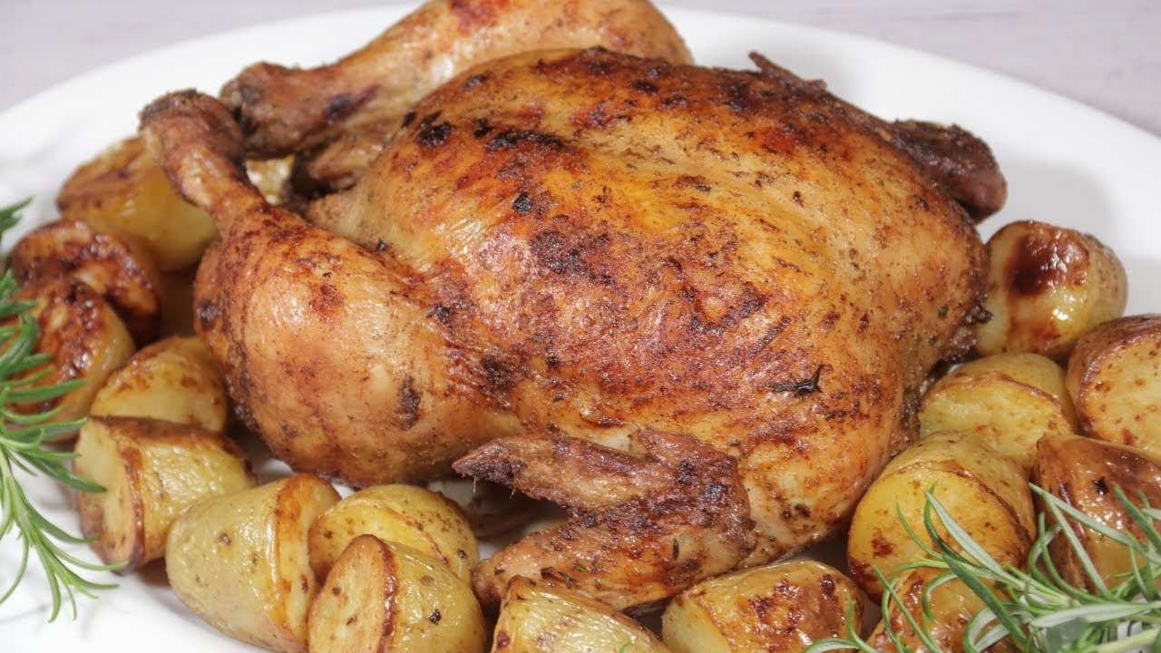 How to ROAST a WHOLE CHICKEN like a pro | Easy Christmas Roast Chicken Recipe
