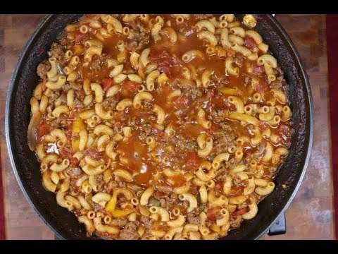 Bison American Goulash! Bell Pepper! Onion! Paprika! Italian Seasoning!