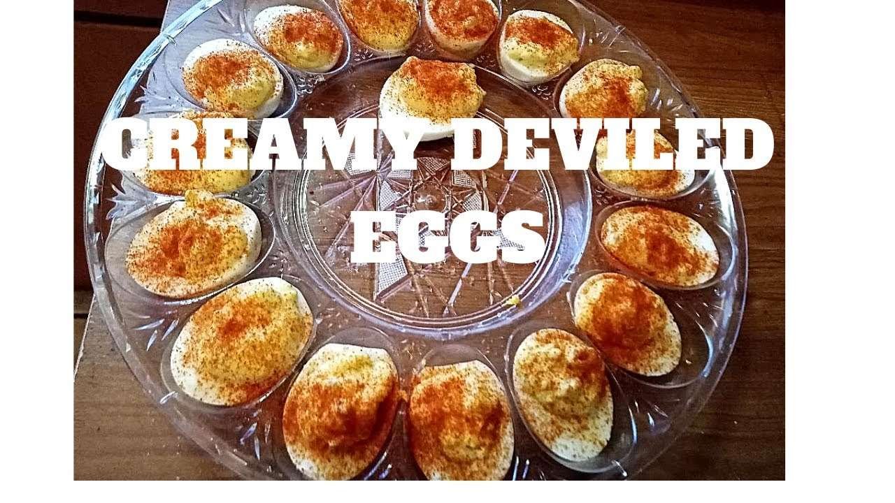 HOW TO MAKE THE BEST CREAMY DEVILED EGGS WITH SMOKED PAPRIKA