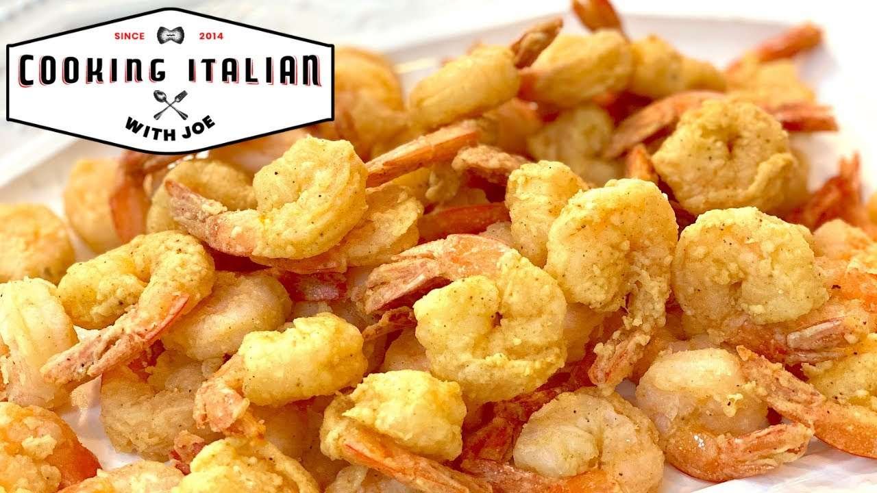 Italy's Best Fried Shrimp Recipe Cooking Italian with Joe