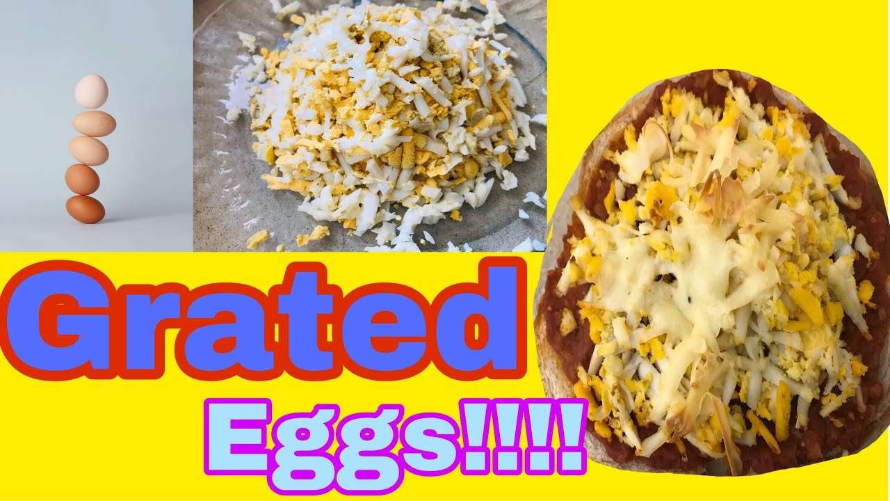 GRATED EGG // EASY FOR BREAKFAST & DINNER RECIPE