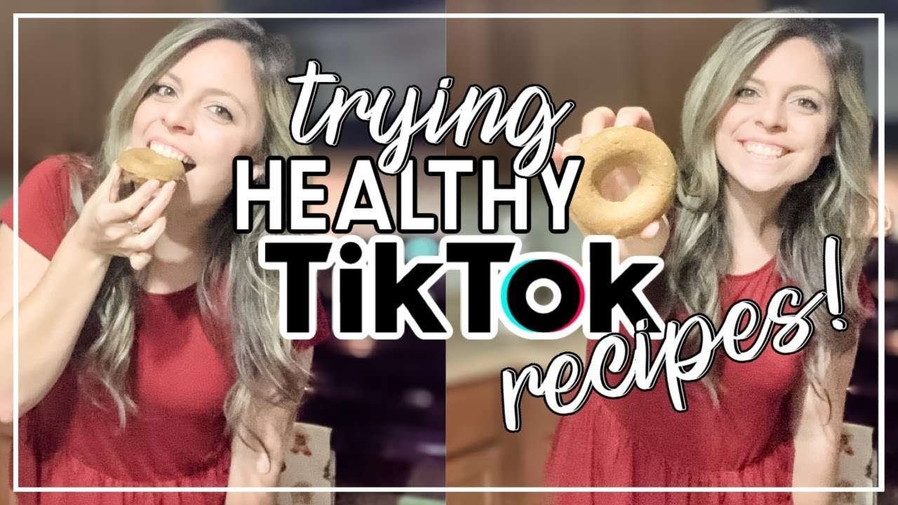 TRYING HEALTHY TIKTOK RECIPES! SNACKS, DESSERS & MORE! VLOGMAS DAY 10